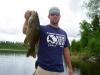 Ontario Bass fishing at Brown Bear Lake