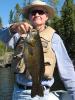 Canada bass fishing at Brown Bear lake