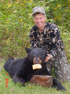 Bear hunt in Canada