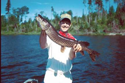 northern pike fishing in Ontario Canada