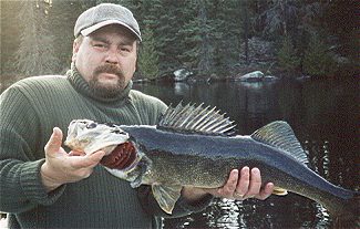 fishing for walleye