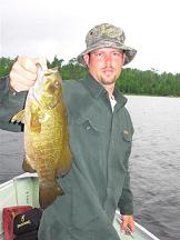 Ontario Smallmouth Bass Fishing - Brown Bear Lake Outpost