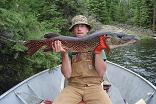 Ontario_fly-in_Pike_Fishing - Treelined Lake Outpost