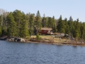 Brown bear outpost cabin