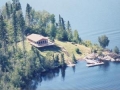 Norse lake outpost cabin